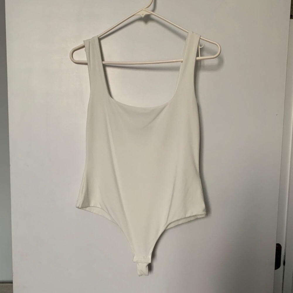 PLT White Bodysuit